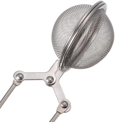 2 X Ball Shaped Stainless Steel Tea Strainer Ball Infuser Squeezer