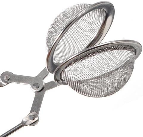 2 X Ball Shaped Stainless Steel Tea Strainer Ball Infuser Squeezer
