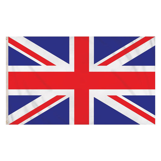 Small Union Jack Flag 3FT x 2FT with Metal Eyelets