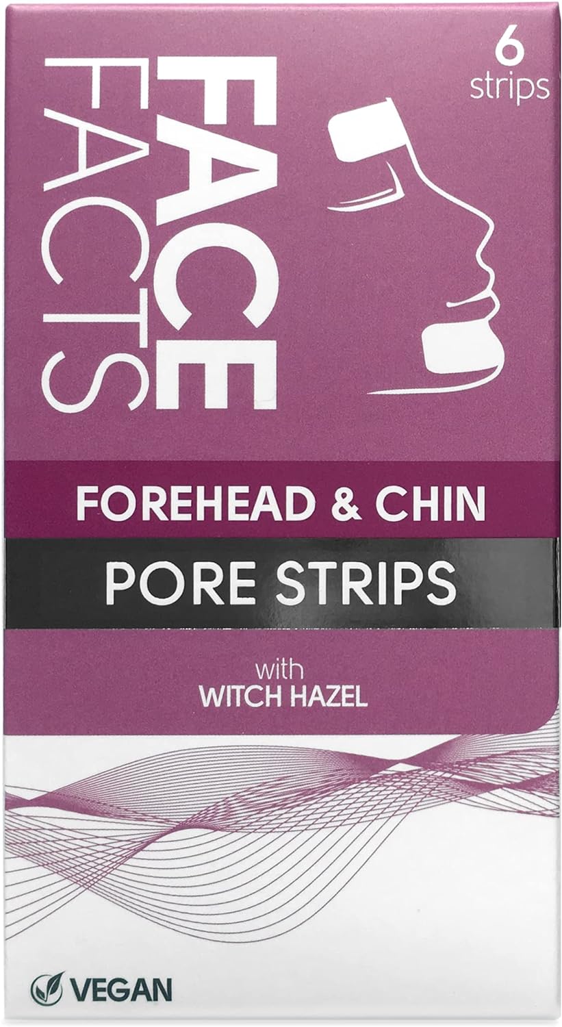 Face Facts Witch Hazel Forehead & Chin Pore Strips