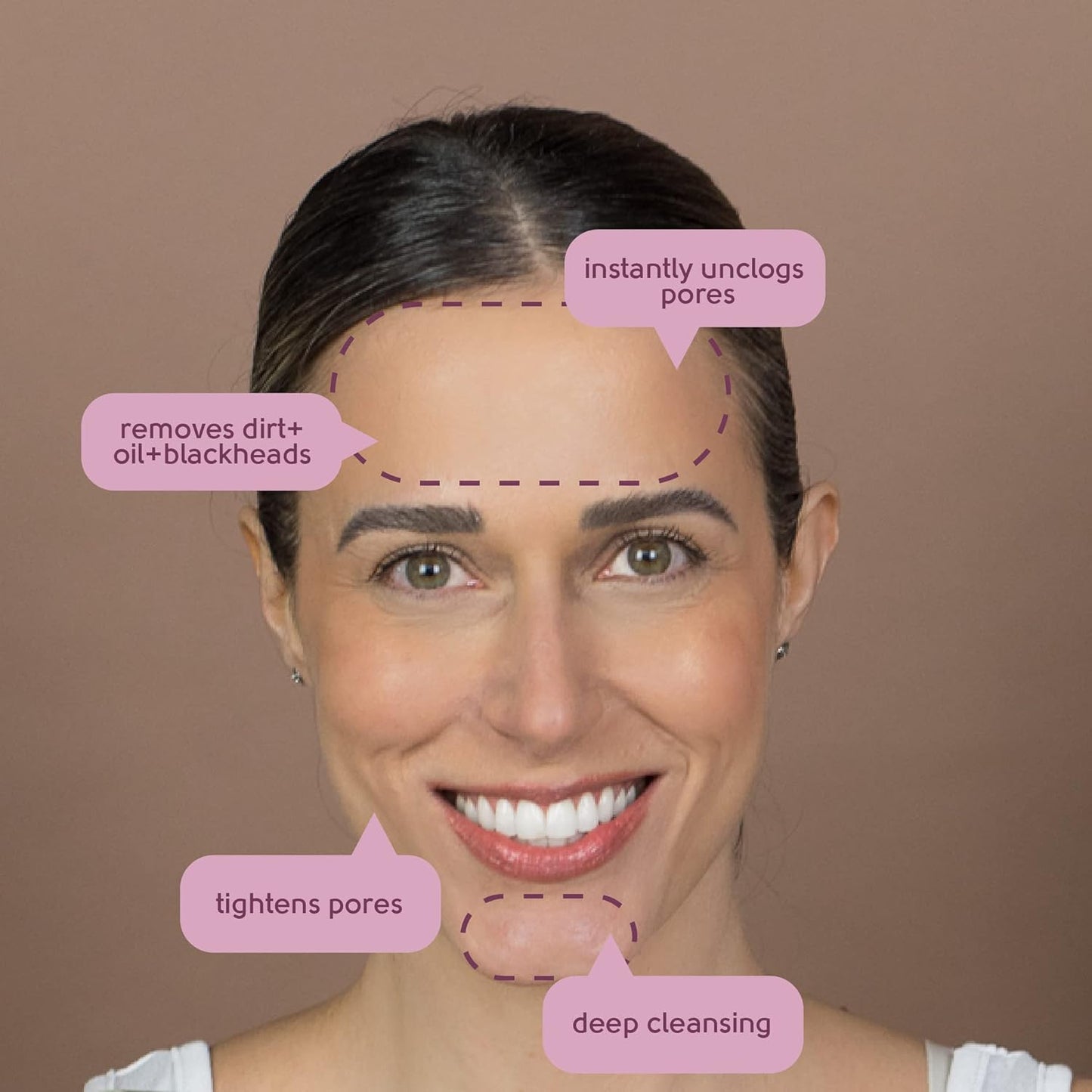Face Facts Witch Hazel Forehead & Chin Pore Strips