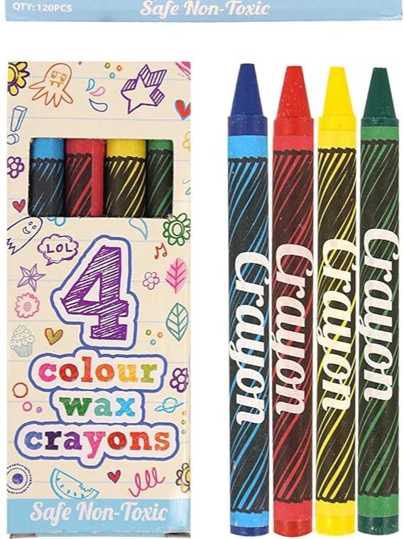 Mini Wax Crayon Packs - (25 packs)
